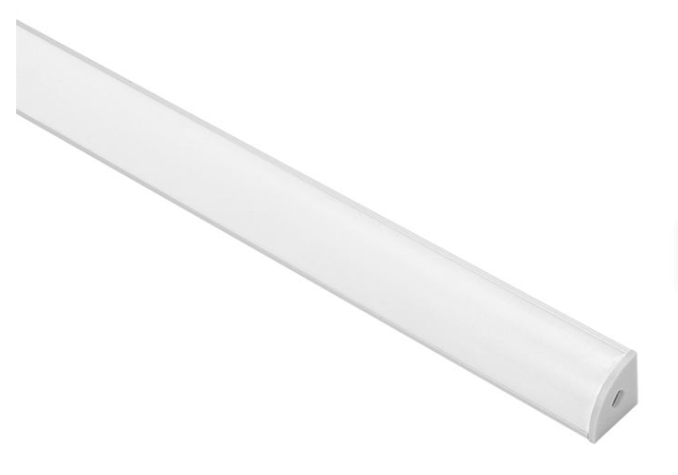 Wall Corner LED Aluminum Profile 90 Degrees