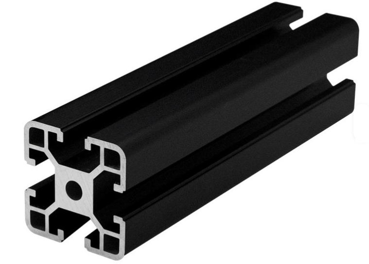4040 4080 40120 40160 Black Anodized Extruded Aluminum Profiles T Slot Aluminum Extrusion Racing Sim
